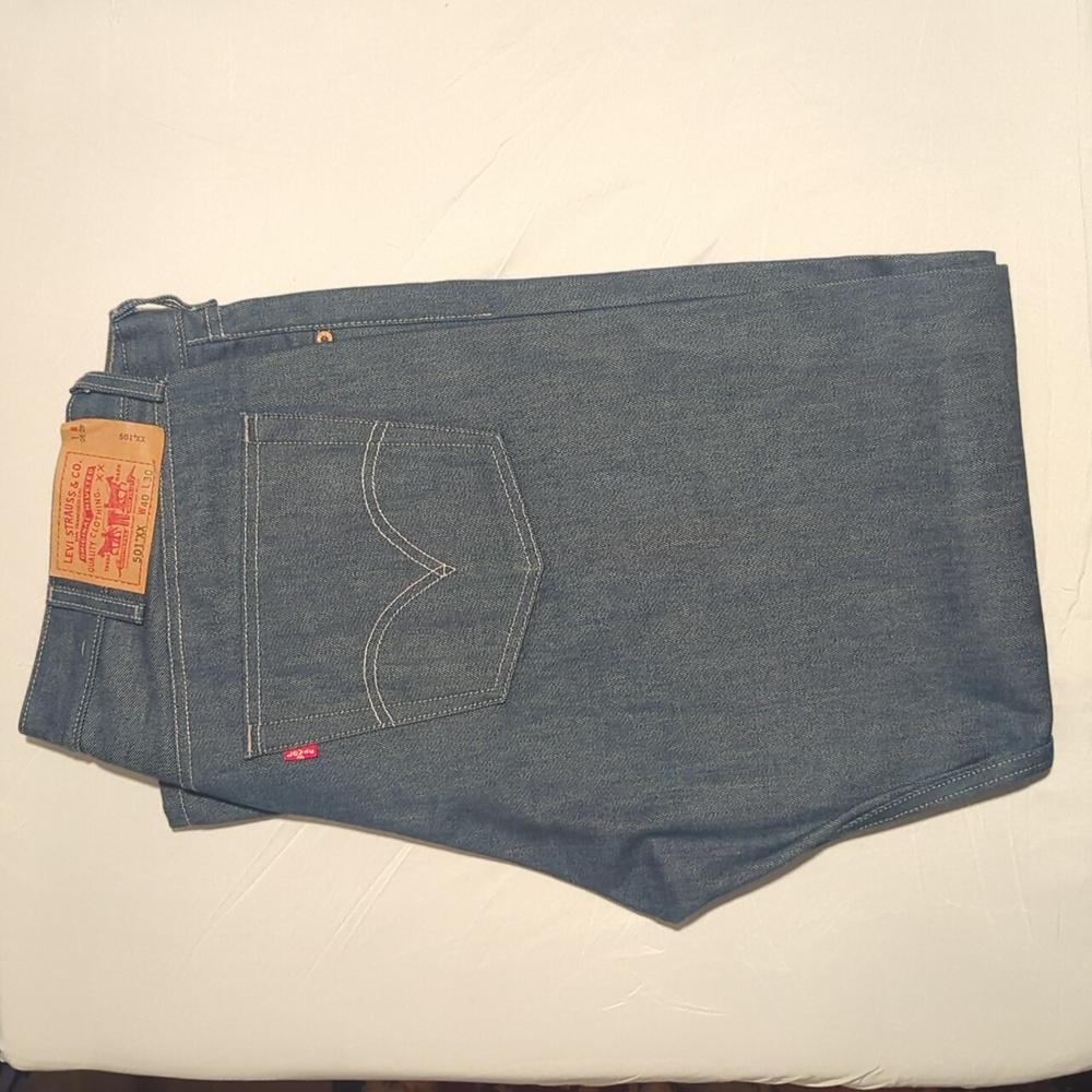 Levi's 501 Classic Indigo Jeans